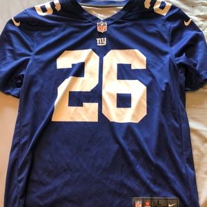 Men’s Nike Saquon Barkley Jersey Blue